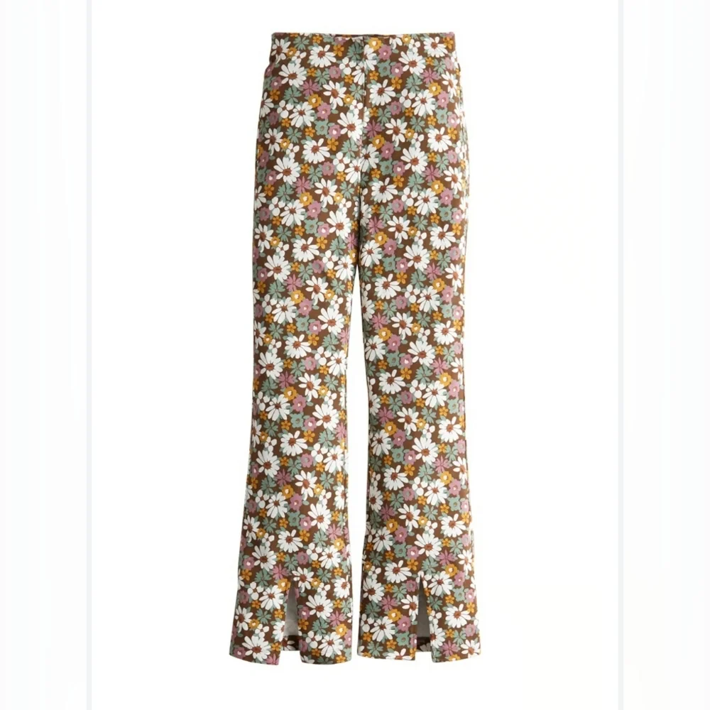 Hollister Floral Flare Leggings Size Small - Picture 1 of 9